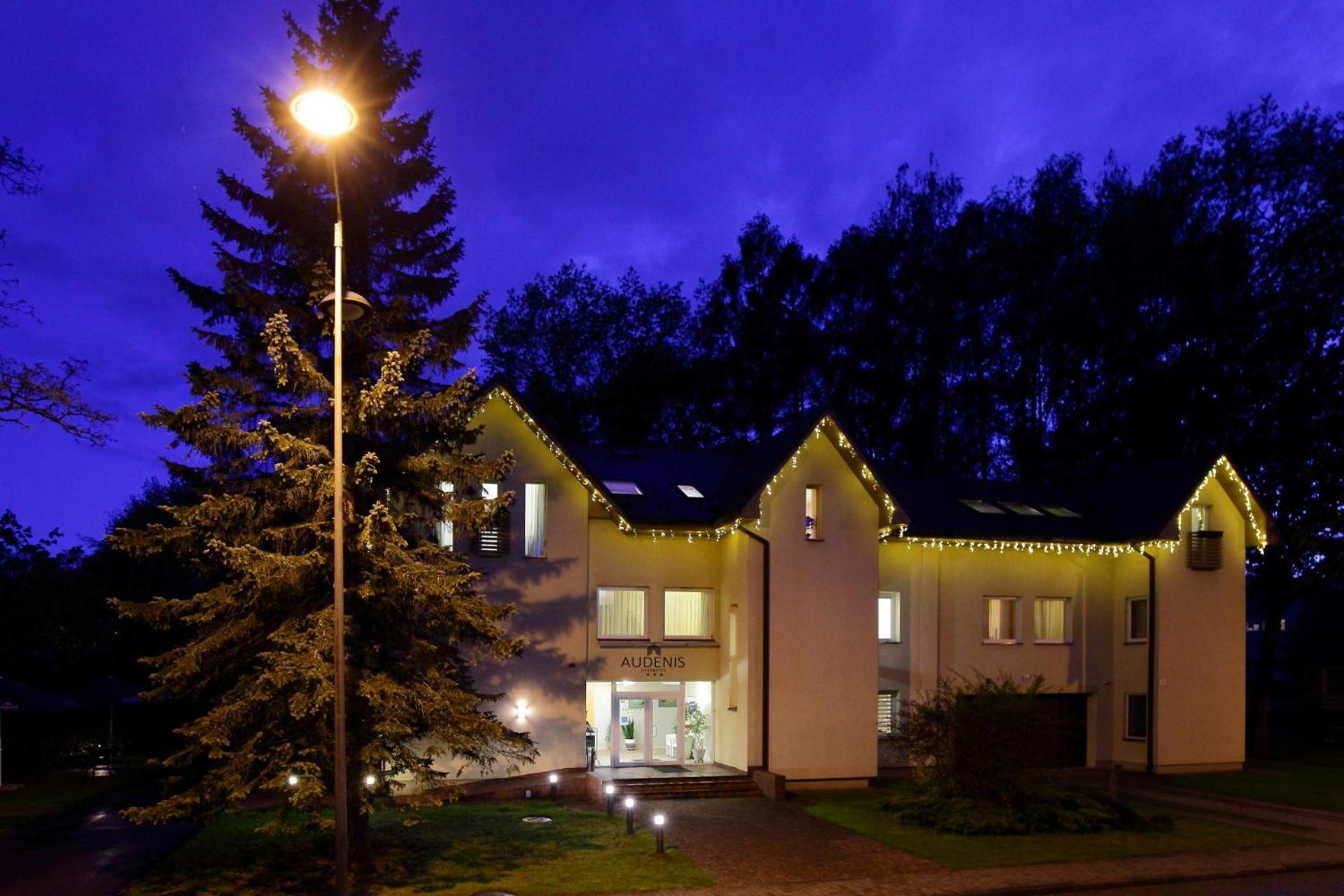 Hotel Audenis Бирштонас Экстерьер фото